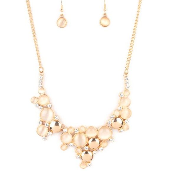 Fairytale Affair Champagne Necklace - Picture 3 of 3